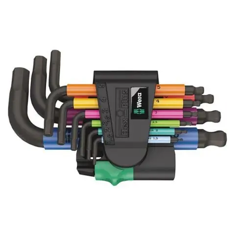 Sista chansen Wera 950/9 Hex-Plus Multicolour 2 Vinkelskruvmejselsats